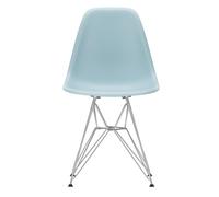 Chaise Eames Plastic DSR RE structure chromé chromed eiffel tower base/ felt gliders black