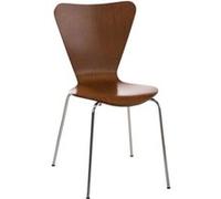 Chaise empilable Calisto , Marron Marron G