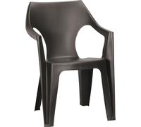 Chaise empilable Curver Dante Low plastique graphite