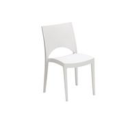 Chaise Empilable en Polypropylène - Materiel CHR PRO - Gris - l- L1- P- h- Polypropylène