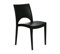 Chaise Empilable en Polypropylène Materiel CHR PRO Anthracite G