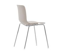 Chaise empilable Hal RE Tube chromed steel base