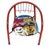 Arditex Chaise en métal PW13031 Nickelodeon - Pat Patrouille 35,5×30×33,5 cm Rouge