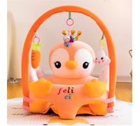 Chaise en peluche pour Bébé - KALAVIKA - Siège de Soutien - Orange - Mixte - 12 mois