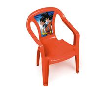 Chaise en plastique - Dragon B - Rouge - Enfant - 1 place