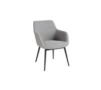 Chaise en tissu gris 4222, 65 x 68 x 85 cm