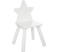 Chaise enfant Douceur étoile blanc Atmosphera blanc G