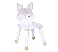 Atmosphera - Chaise Enfant Renard - Blanc - Bois