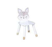 Atmosphera - Chaise Enfant Renard - Blanc - Bois