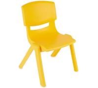 Chaise Enfant Empilable, Intérieur/extérieur Jaune TU