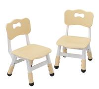 Chaise Enfant Plastique Réglable 3 Hauteurs, Tabouret Ergonomique Antidérapant Antichute Empilable, 2-8 Ans, Intérieur Extérieur Maison Crèche Classe Salle De Jeux