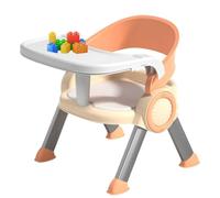 Chaise Enfant Pour Les Repas Siège De Sol Multifonction Pliable Compact | Siège rehausseur pour table Petit Tabouret Domestique Pour Siège Étude Camping Plage Intérieur Extérieur Pique-Ni