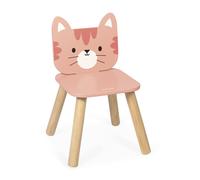 Chaise Enfant Thème Chat Multicolore 80X120
