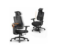 Chaise ergonomique MAGICH003 Dossier auto-adapté Support lombaire adaptatif Appuie-tête réglable en profondeur Accoudoir inclinable 4D