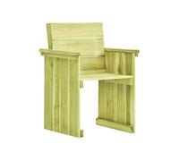 vidaXL Chaise de jardin Bois de pin imprégné