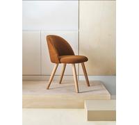Chaise fausse fourrure enfant cannelle TU