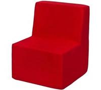 Chaise fauteuil pouf pour chambre d'enfant rouge Rouge G