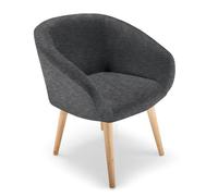 Chaise / Fauteuil style scandinave Frost Gris Foncé