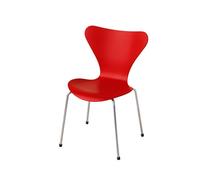 Chaise Fritz Hansen Miniature Série 7 Rouge