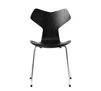 Chaise Grand Prix™ frêne teinte chromed steel base