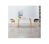 Chaise H. 70 cm non pliable interieur en bois noir
