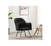 Chaise H. 84 cm non pliable en bois interieur noir