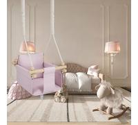 Chaise hamac suspendue bébé en bois