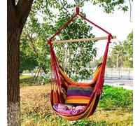 Chaise Hamac Suspendue En Corde, Siège Lit-Balançoire, Mobilier D'extérieur Et D'intérieur, Idéal Pour Le Voyage Ou Le Camping