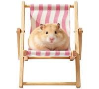 Chaise Hamster - Siège de repos pliable pour petit animal de compagnie, déc