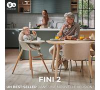 Chaise haute 2 en 1 Fini 2 Beige