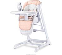 Chaise haute 2en1 Caretero Indigo rose poudré
