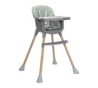 Chaise haute et basse Lorelli Vanilla 3en1, harnais 5 points, comptoir amovible, compacte, à partir de 6 mois