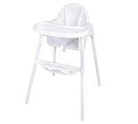 Chaise haute bébé Bolero blanc brillant