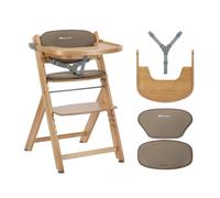 Chaise Haute Bébé En Bois Avec Coussin Timba Natural (wood) TU