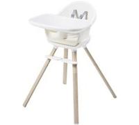 Chaise haute bébé évolutive 8 en 1 Moa - Chaise Haute/Rehausseur/Tabouret/Bureau - De 6 mois à 5 ans - Beyond White2 Eco G