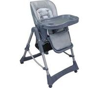 Chaise haute bébé pliable - grise