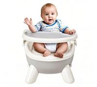 Chaise Haute Bébé | Rehausseur Dinosaure pour Table à Manger,Siège Ergonomique avec 2 Plateaux Amovibles pour Fille Maison Plage Extérieur Crèche Pelouse
