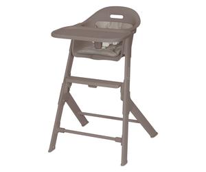 Chaise haute Beny beige taupe