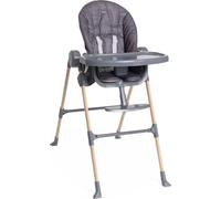 Chaise Haute Chicco Polly Essential, 0-3 ans, Inclinable, Réglable en Hauteur, Gris Coal