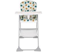 Graco Chaise haute SnackEase – pliage d'une main, lavable, 6 mois–env. 3 ans, Multicolore Organza