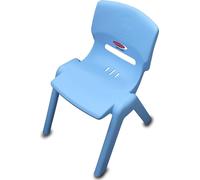 Chaise haute enfant Smiley, jusqu'à 100 kg, bleue