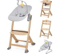 KinderKraft, Chaise haute, Enock + fonction chaise longue Calmee (Chaise haute pour escaliers)