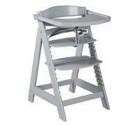 Chaise Haute Évolutive Avec Plateau Repas Amovible Sit Up Click & Fun Gris Taupe TU