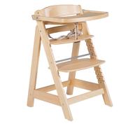 Chaise Haute Évolutive Avec Plateau Repas Amovible Sit Up Click & Fun Naturel TU