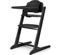Chaise Haute Évolutive CYBEX IRIS 3-en-1, Bois, Baby Set & Plateau Inclus, Stunning Black