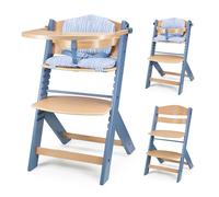 Chaise haute évolutive Enock avec coussin Nordic Breeze
