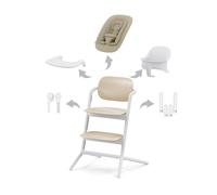 Chaise haute évolutive Lemo 4-en-1 Sand White - Cybex Gold