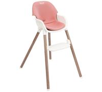 Graco Presti Chaise haute 3 en 1 (6 mois à environ 27,3 kg/6 ans), légère à 4,75 kg, pliable compacte, facilement portable, 3 modes différents pour la longévité, rose poudré