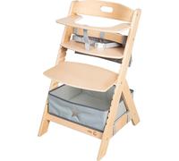 Chaise Haute Évolutive ROBA LIV UP, Bois Naturel, 6 Mois à 70 kg, Set Organisateur Inclus