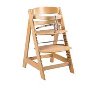 Chaise Haute Évolutive "Sit Up Click" Fermeture À Clic Innovante Naturel